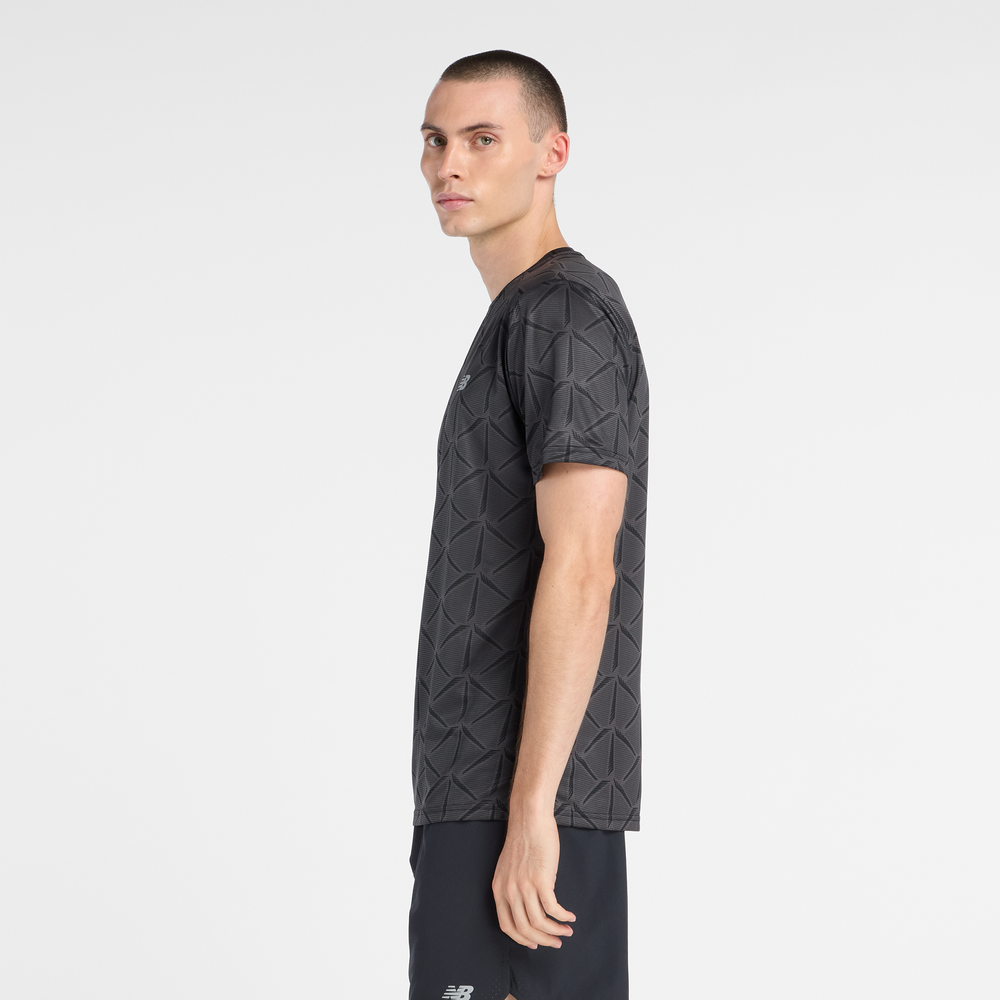 Pánske tričko New Balance MT6116OHBK –  čierné