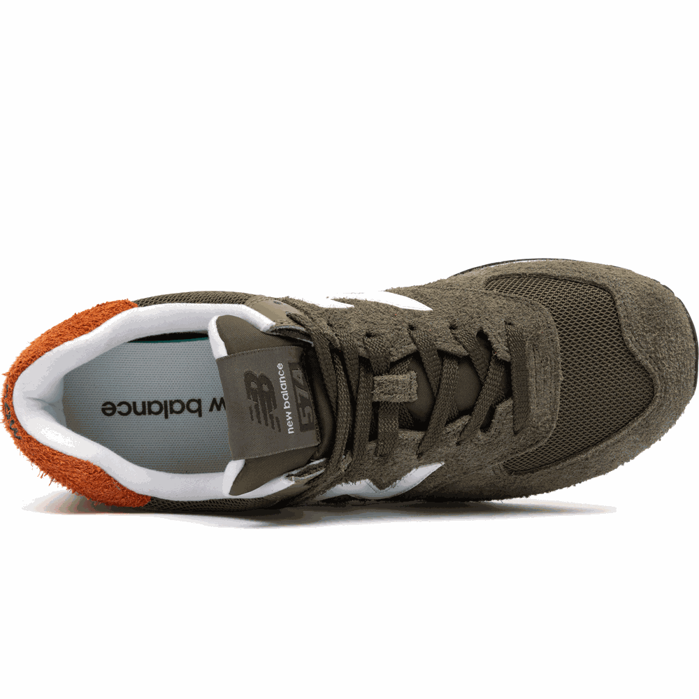 Pánske topánky New Balance U574AGG – hnedá