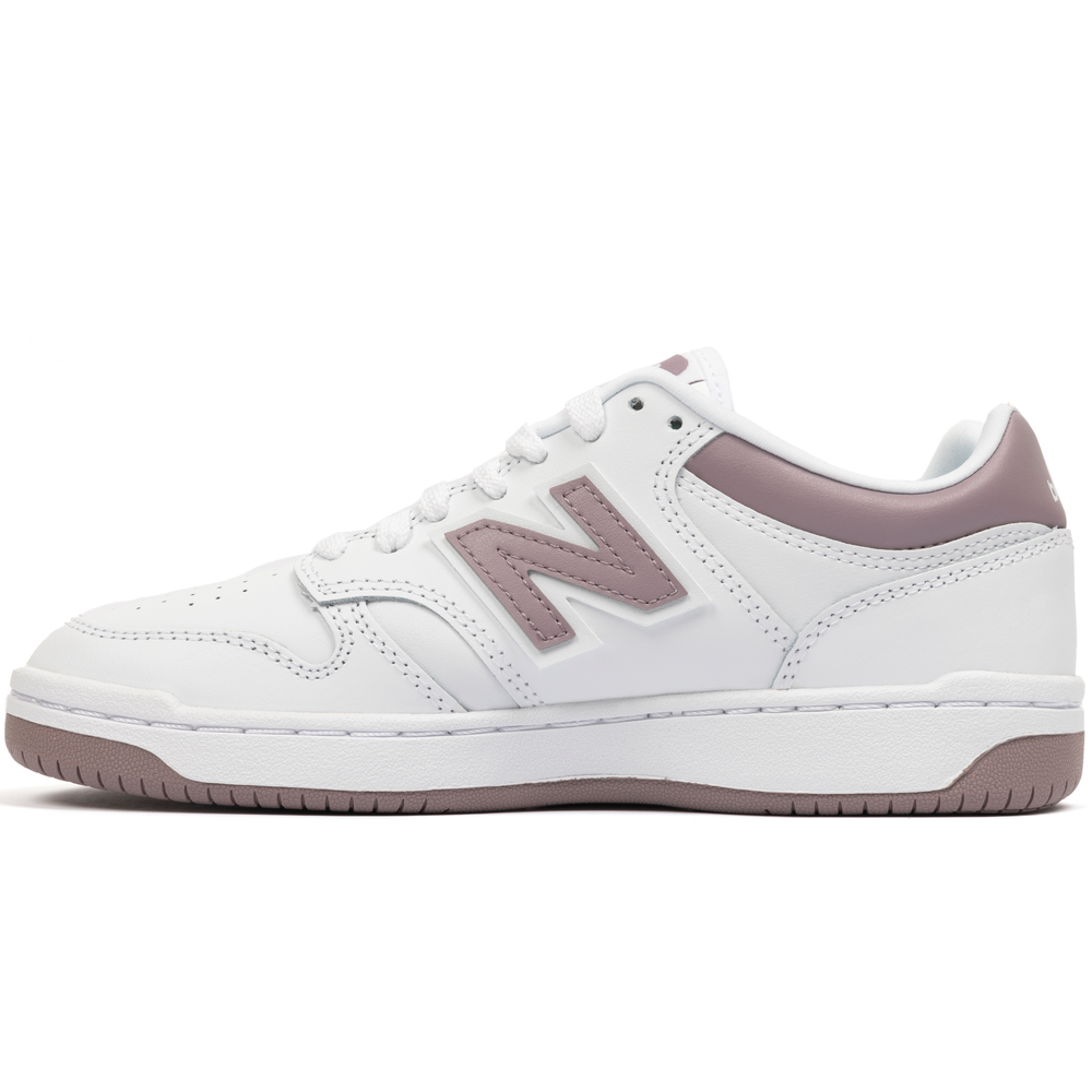 Detské topánky New Balance GSB480WI – biele