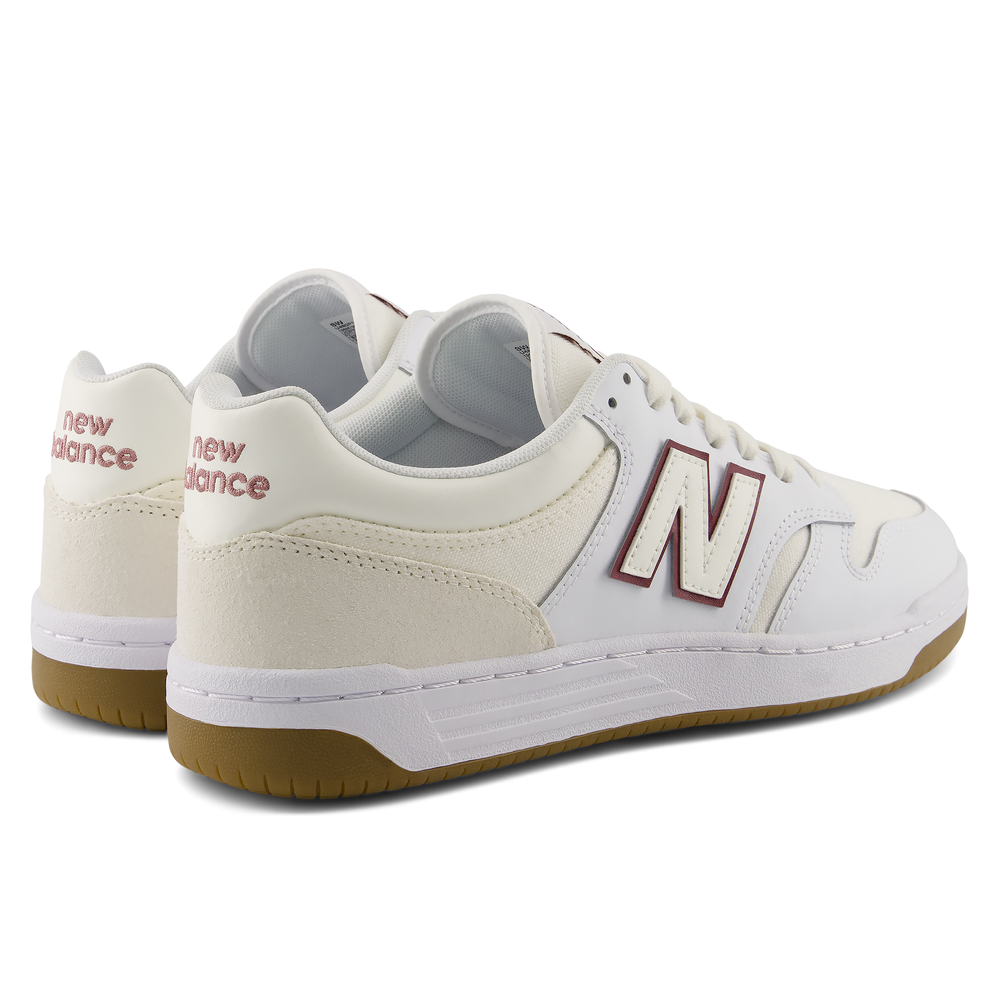 Unisex topánky New Balance U480P1BB – biele