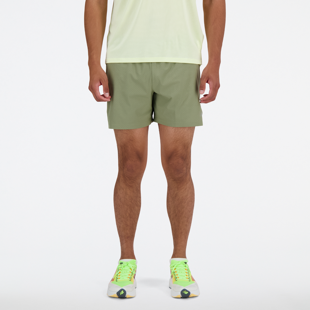 Pánske šortky New Balance MS41286DEK – zelené
