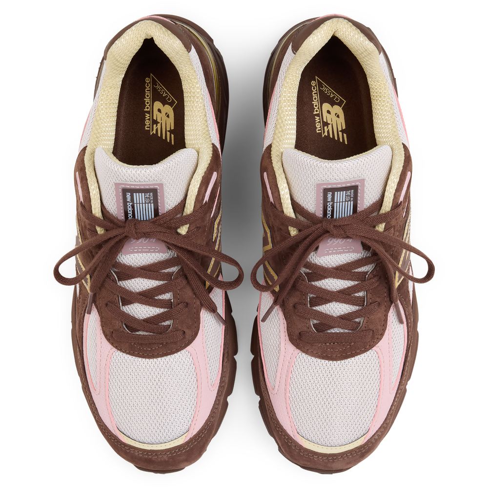 Unisex topánky New Balance U990IC4 – hnedá