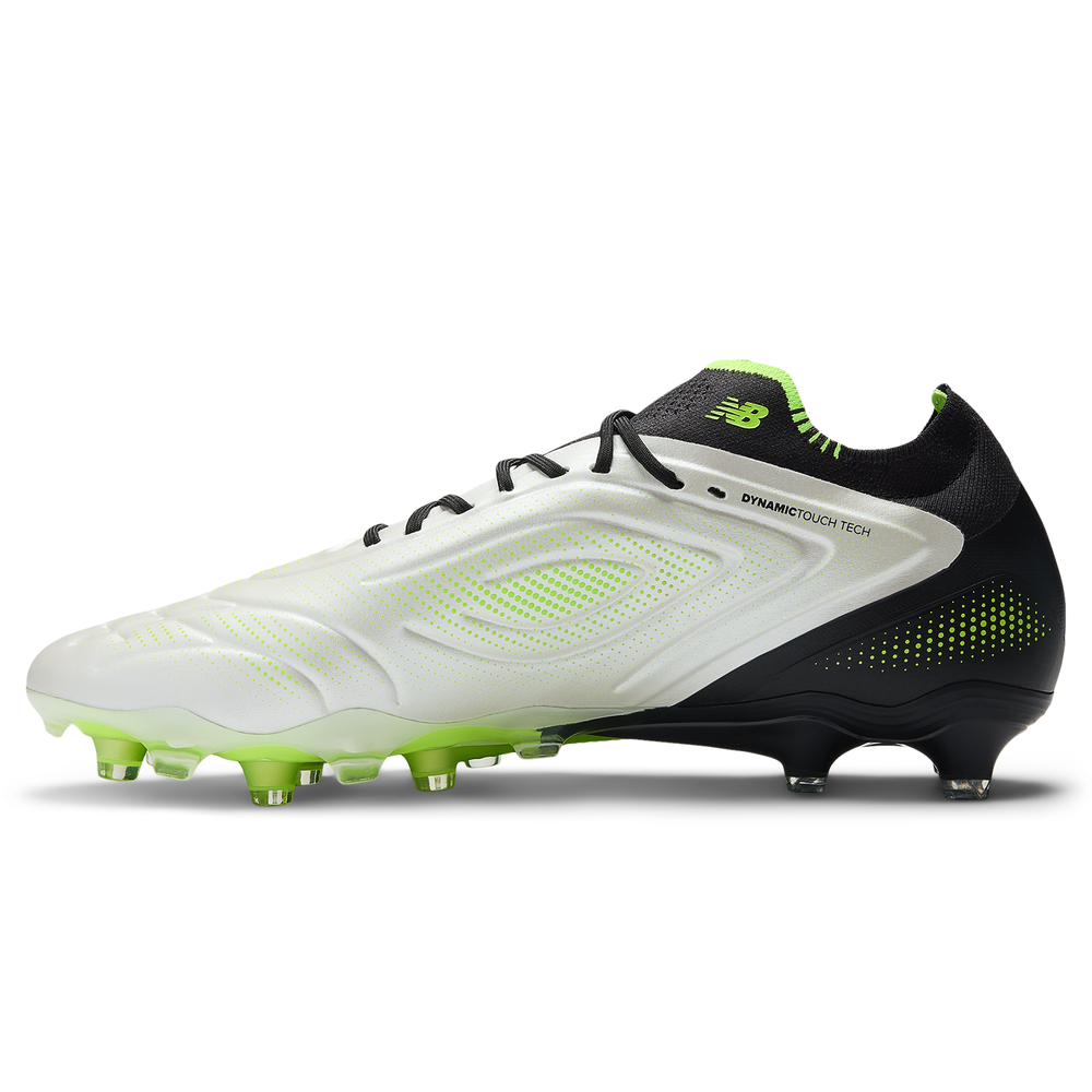 Pánske kopačky New Balance TEKELA ELITE FG V5 ST1FLSP5 – biele