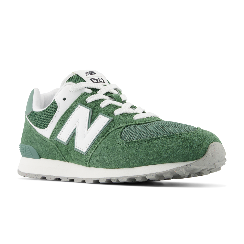 Detské topánky New Balance GC574FGG – zelené