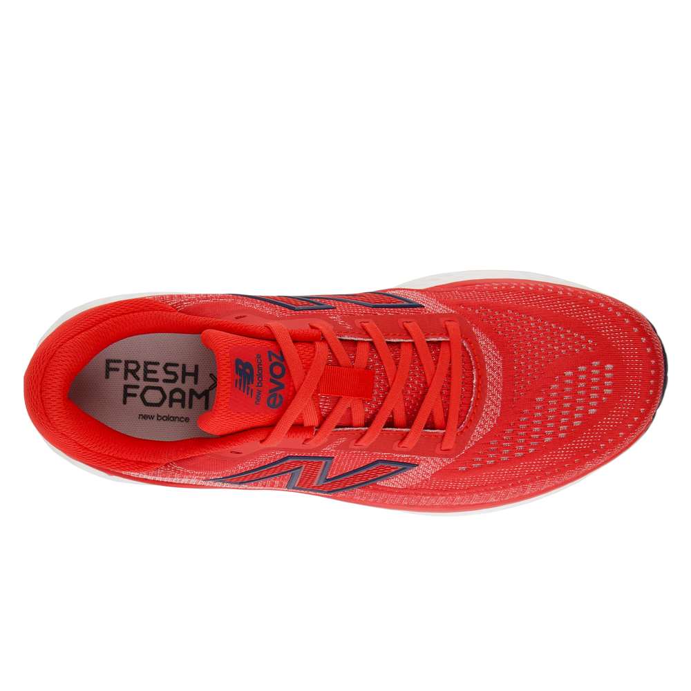 Pánske topánky New Balance Fresh Foam Evoz v4 MEVOZ5JB – červené