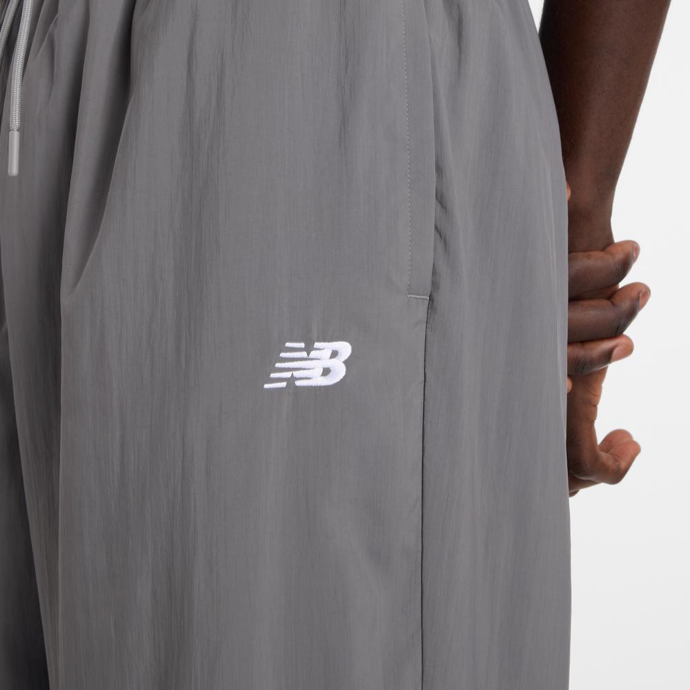 Pánske nohavice New Balance MB61R010CAS – sivé