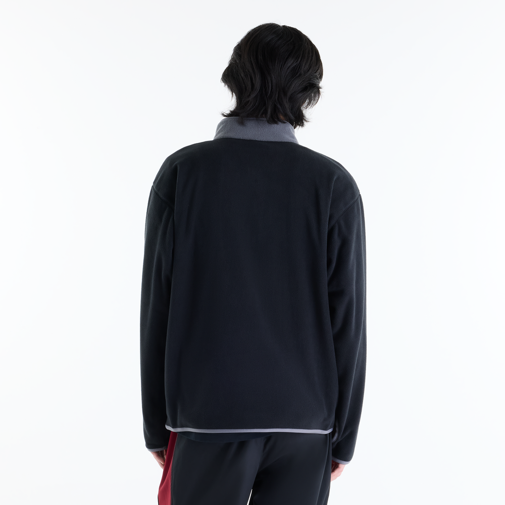 Pánska bunda New Balance Sport Half Zip – čierne