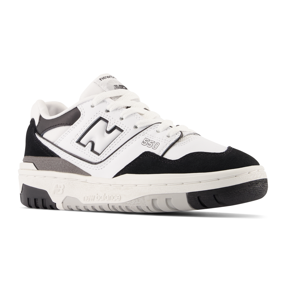 Detské topánky New Balance GSB550CA – biele
