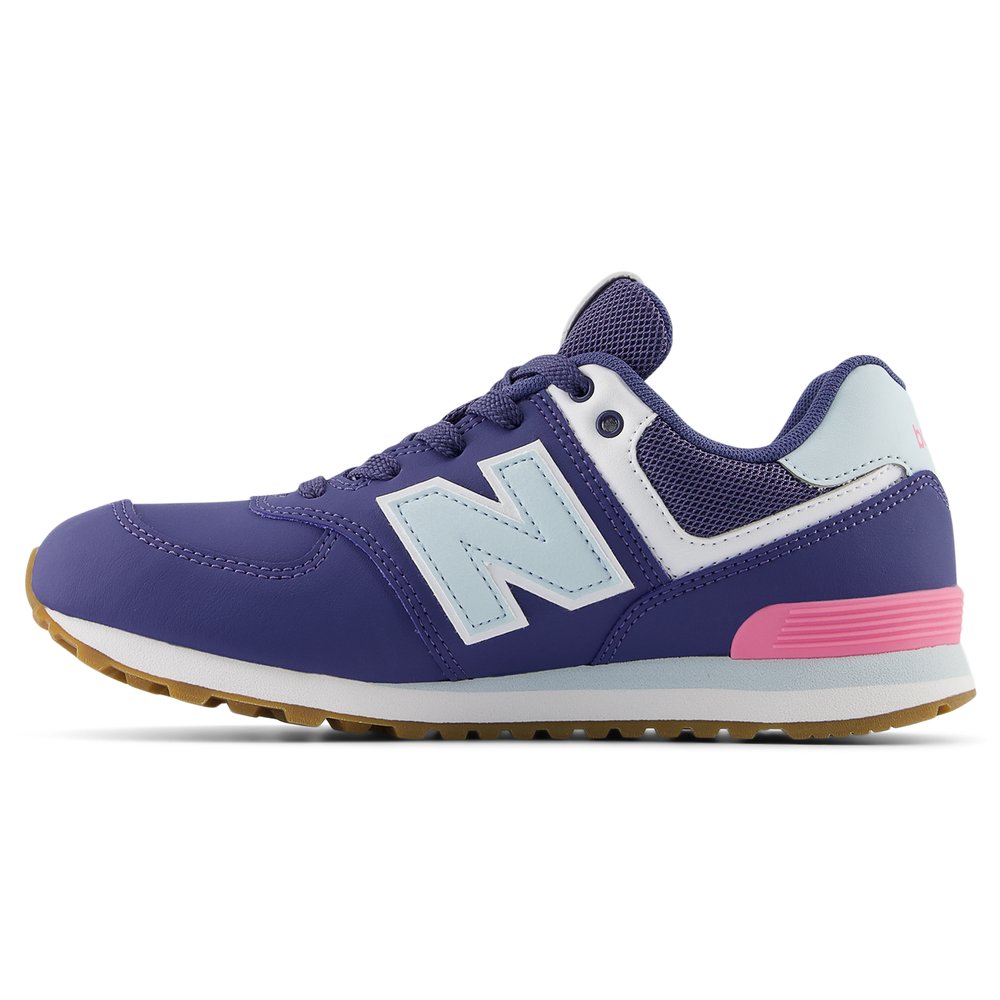 Detské topánky New Balance GC574NJ – tmavomodrá