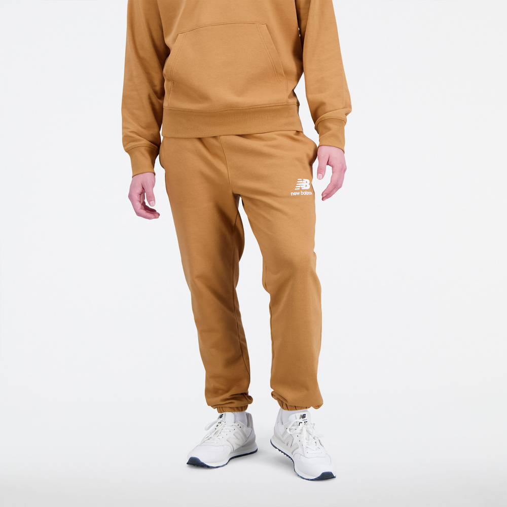 Pánske nohavice New Balance MP31539TOB – hnedá