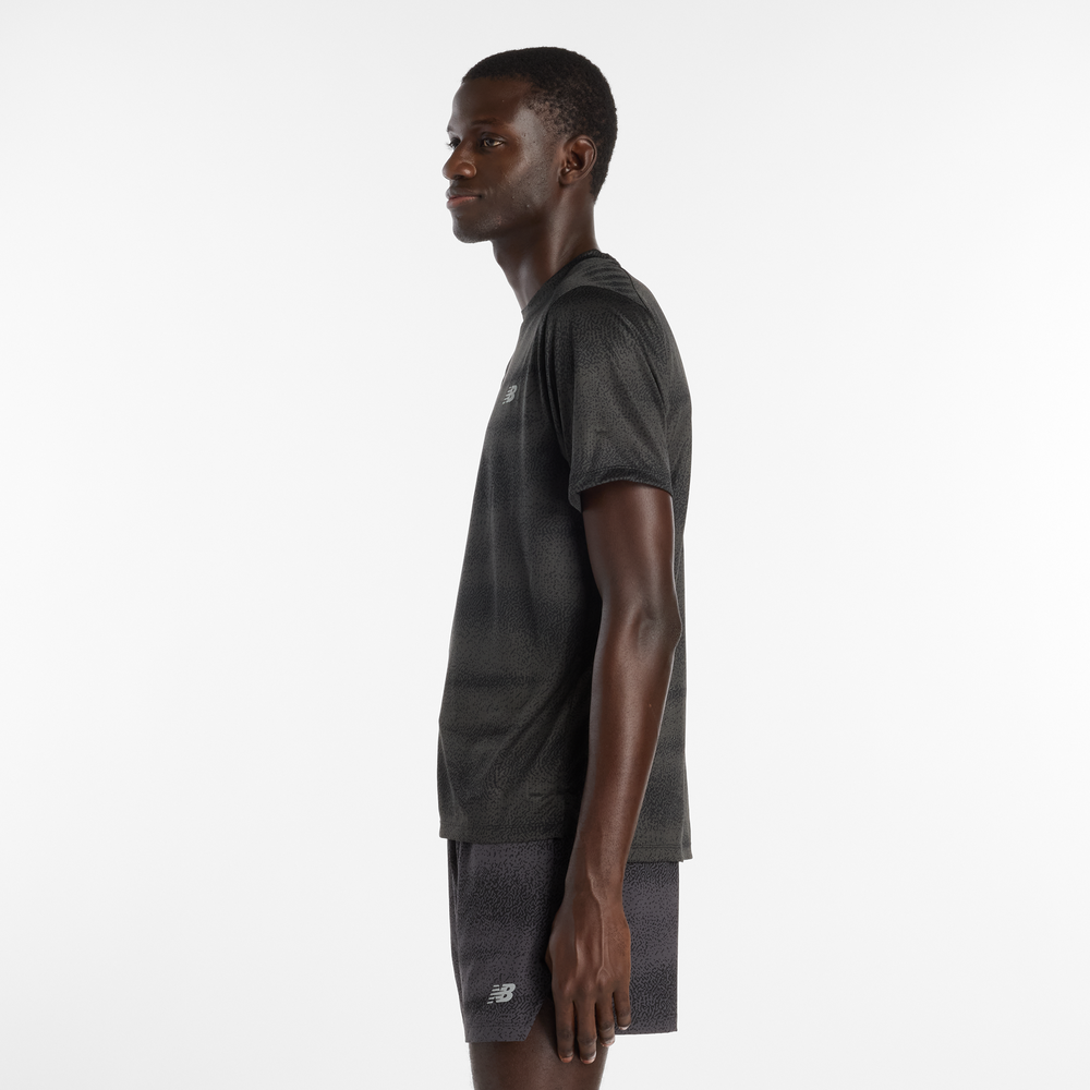 Pánske tričko New Balance MT61G4S7BGR – čierné