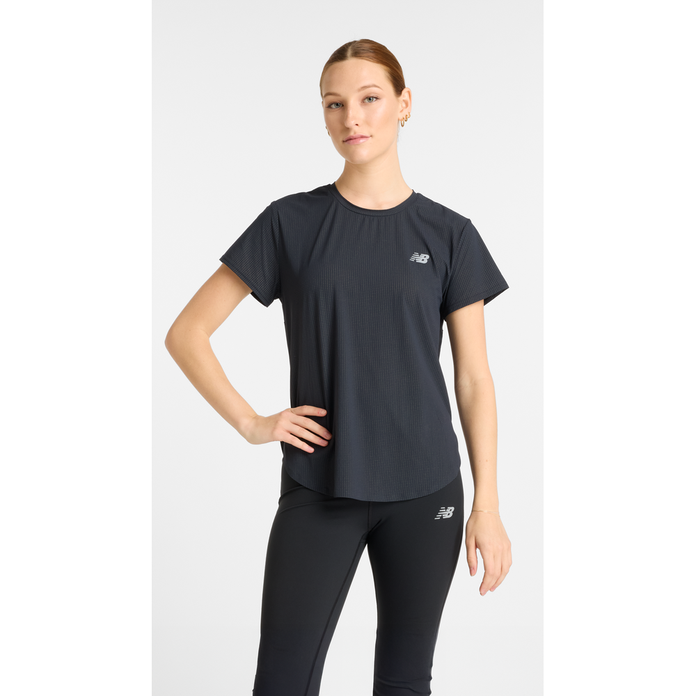Dámske tričko New Balance WT51227BK – čierné