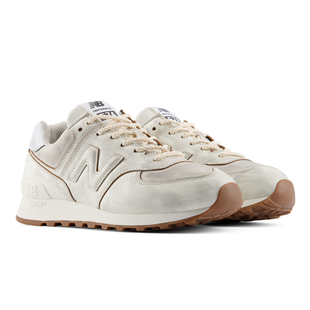 Dámske topánky New Balance W574HF – béžové