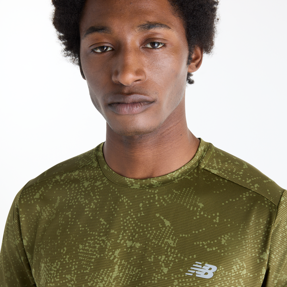 Pánske tričko New Balance Sport Essential – zelené