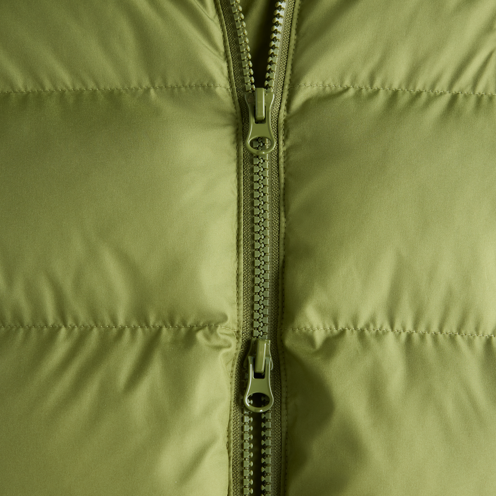 Pánska vetrovka New Balance Boston Puffer – zelené