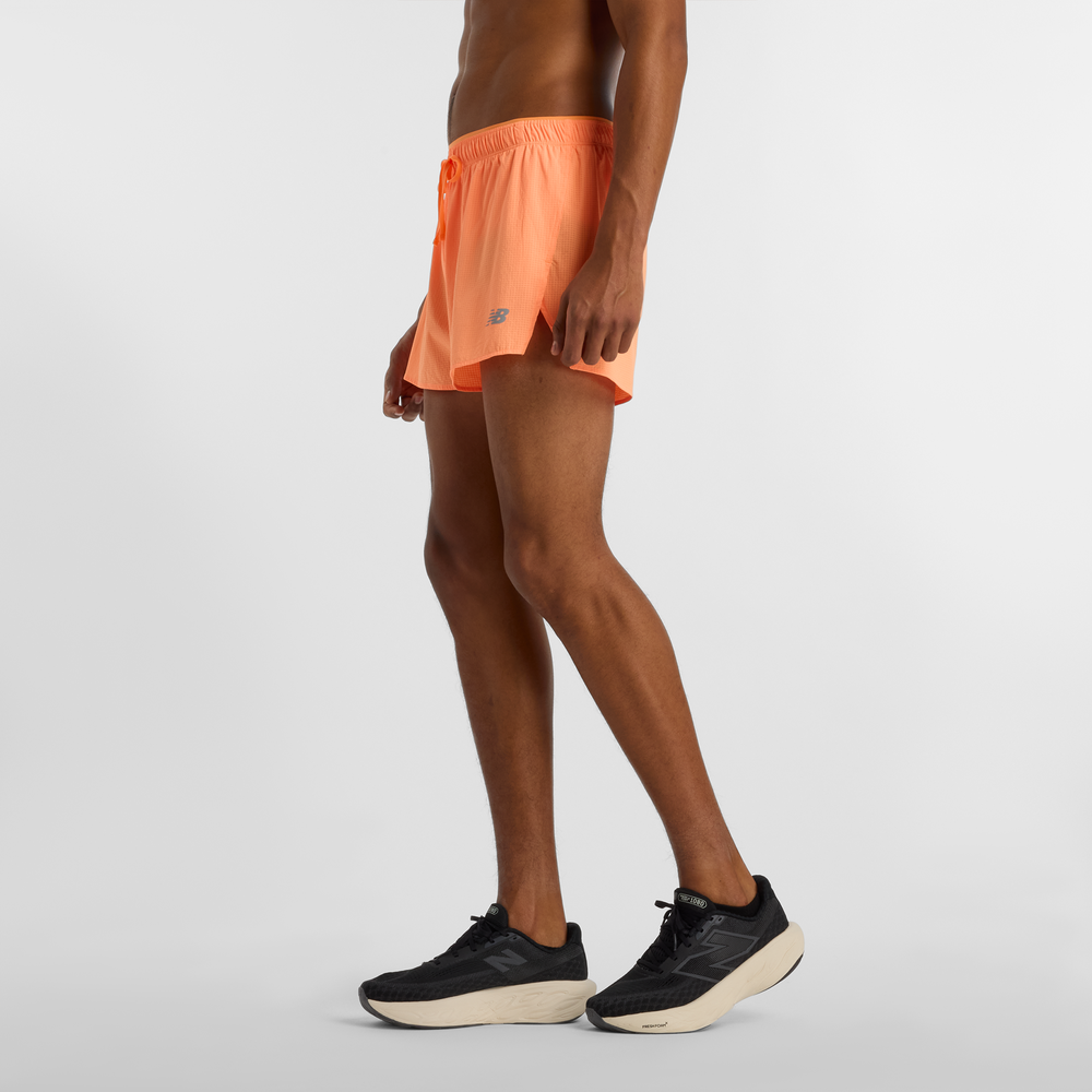Pánske šortky New Balance MS51283HMO – oranžová