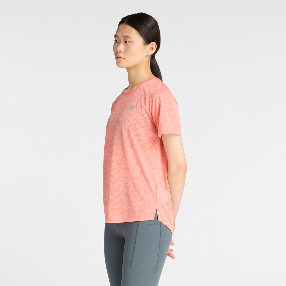 Dámske tričko New Balance WT41253FLE – oranžová