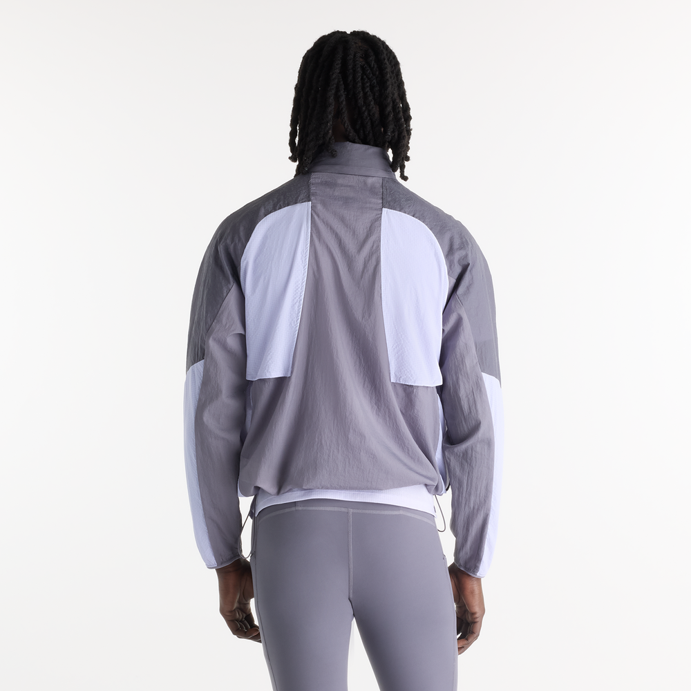 Pánska bunda New Balance Reflective RC – sivé