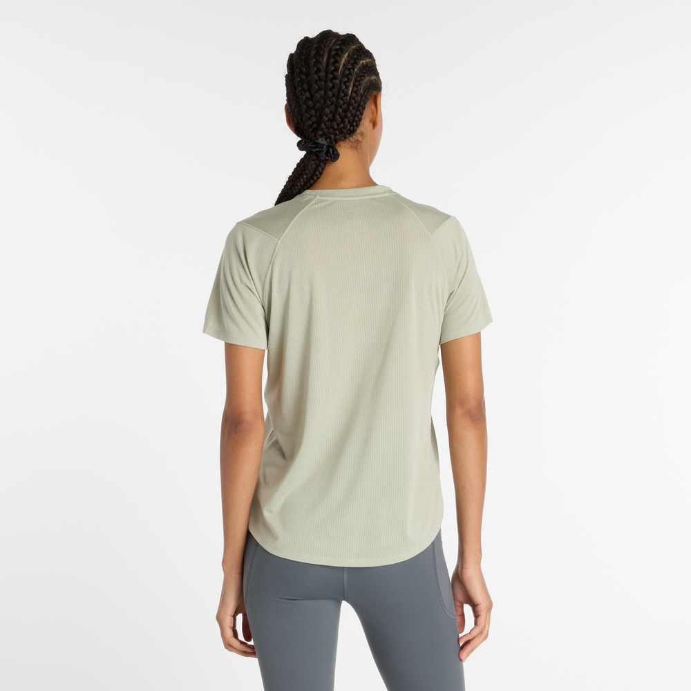Dámske tričko New Balance WT41253GSH – zelené