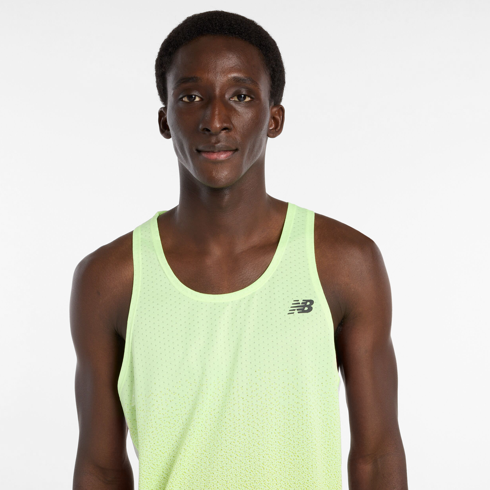 Pánske tričko New Balance MT61S1LIAFG – zelené