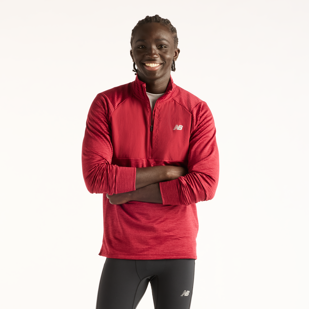 Pánska bunda New Balance MT43204PDR – červené