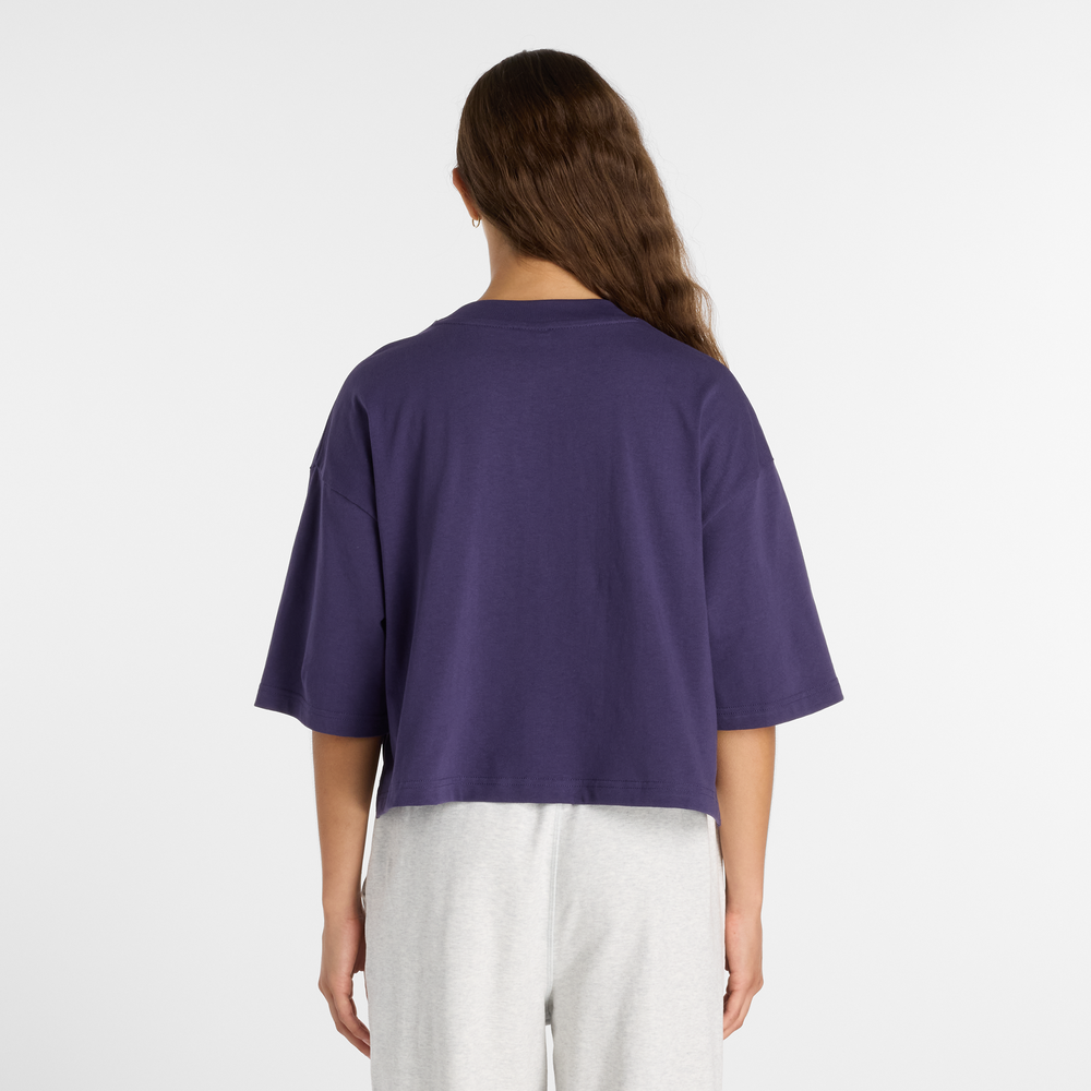 Dámske tričko New Balance WT51908BOY – fialové