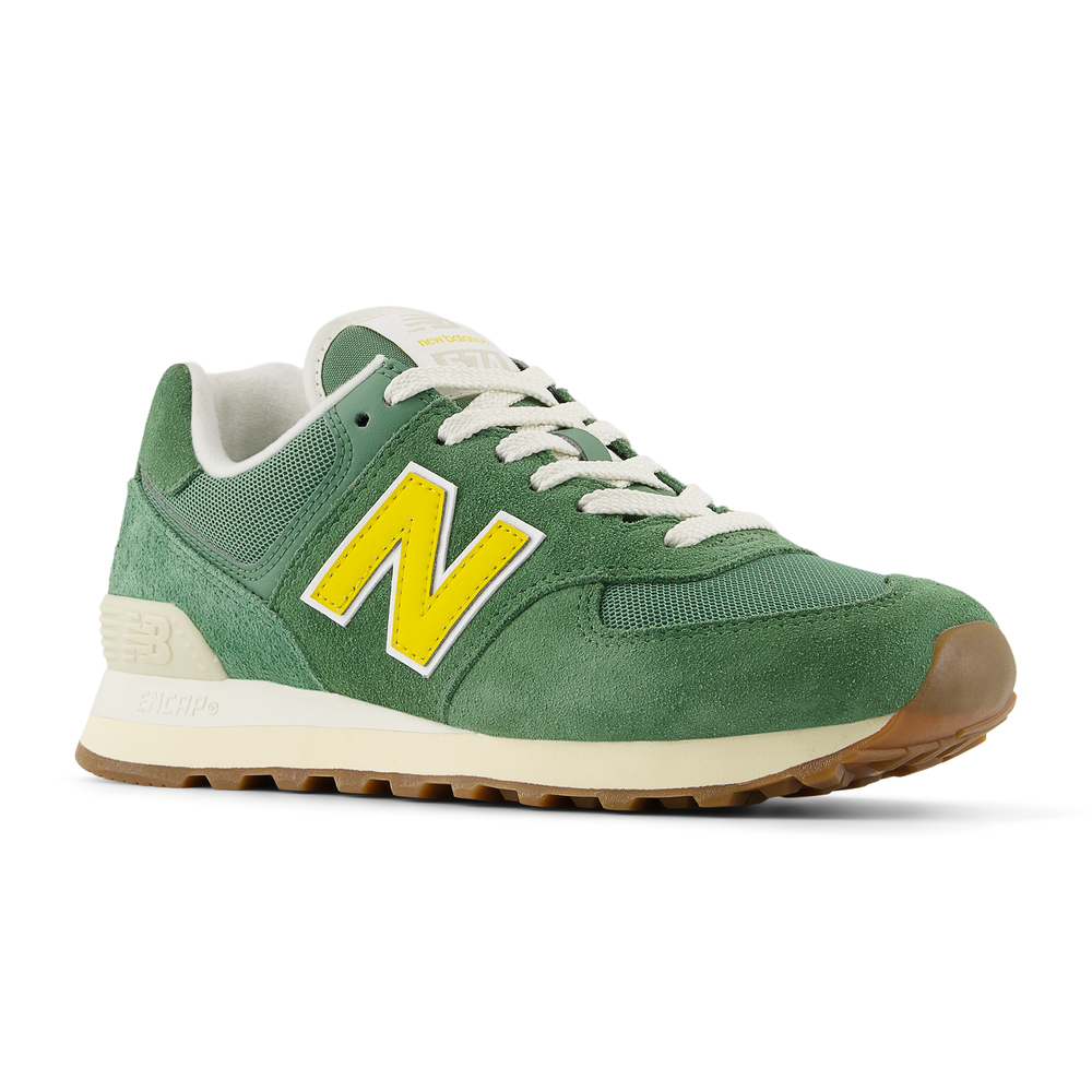 Dámske topánky New Balance WL574GS2 – zelené