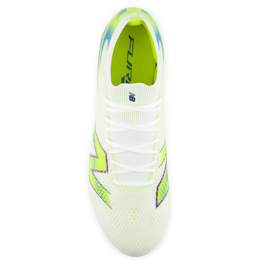 Pánske kopačky New Balance FURON PRO SG V9 UF2S1Z2 – biele