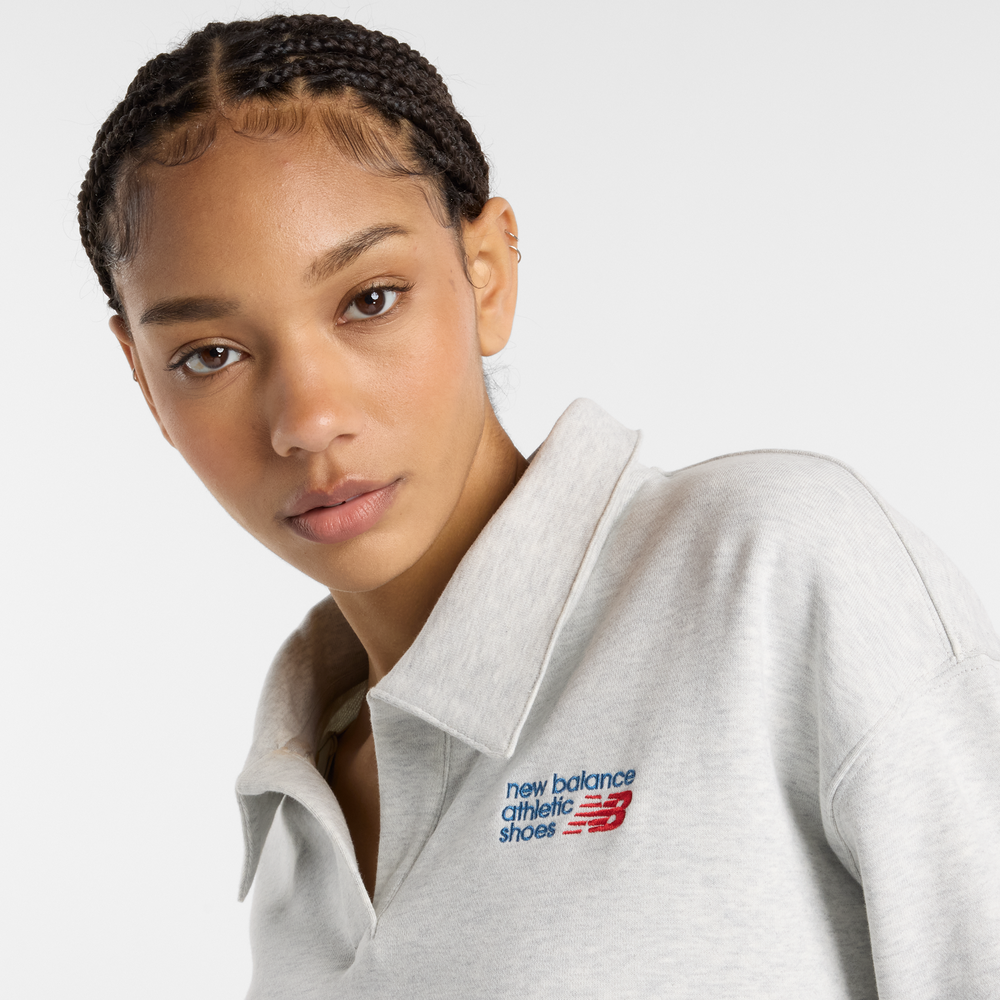 Dámska mikina New Balance WT51513AHH – sivé