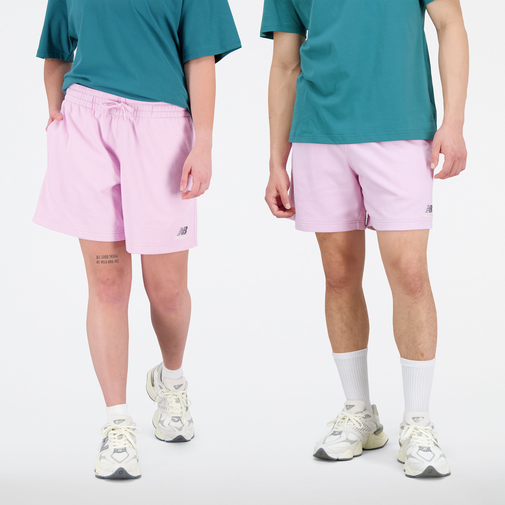 Unisex šortky New Balance US21500LLC – ružové