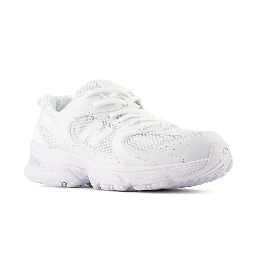 Detské topánky New Balance GR530PA – biele