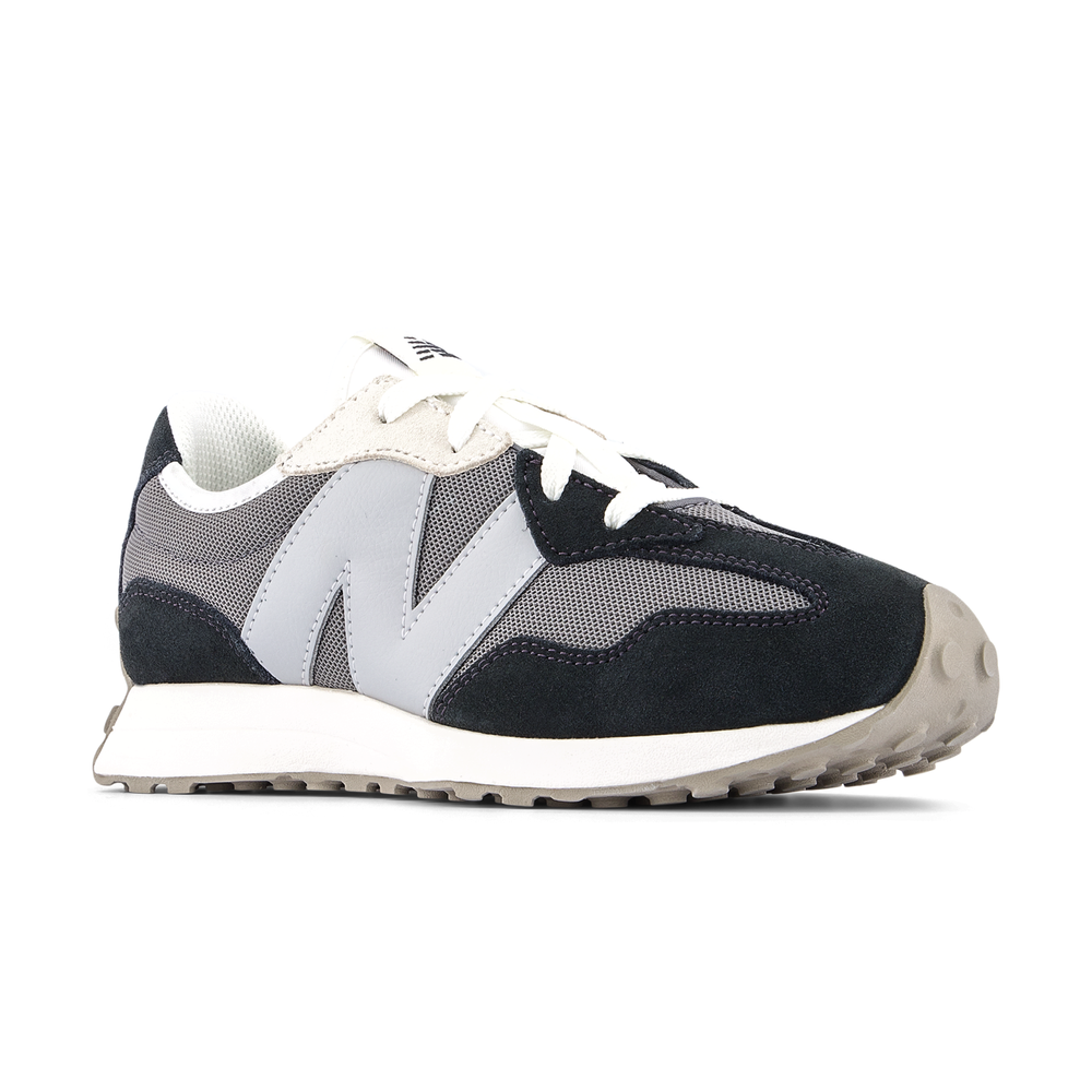 Detské topánky New Balance GS327LG – sivé