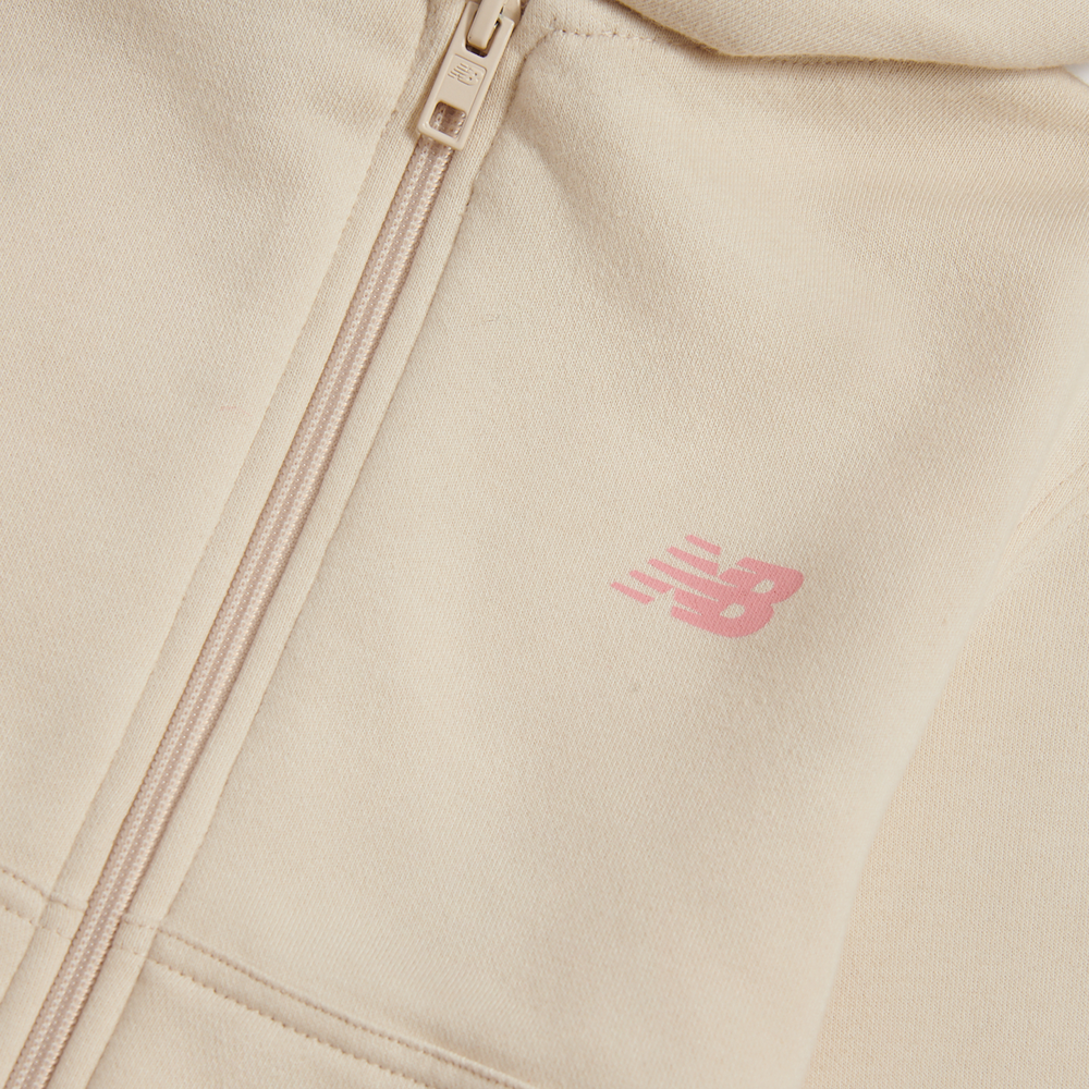 Detská mikina New Balance YT61P93CLIN – béžové