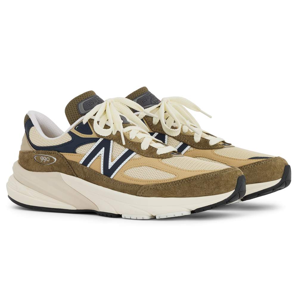 Unisex topánky New Balance U990WO6 – béžové