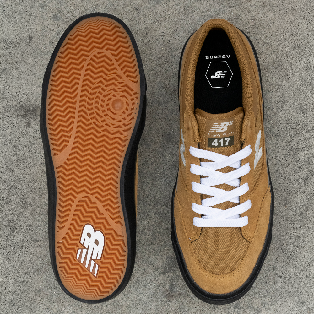 Pánske topánky New Balance Numeric UN417CWB – hnedá