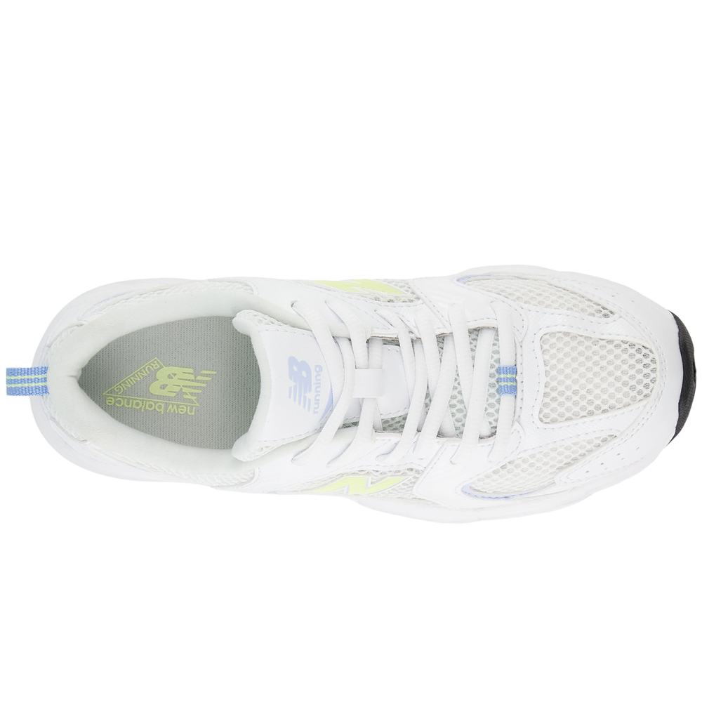 Detské topánky New Balance GR530SN – biele