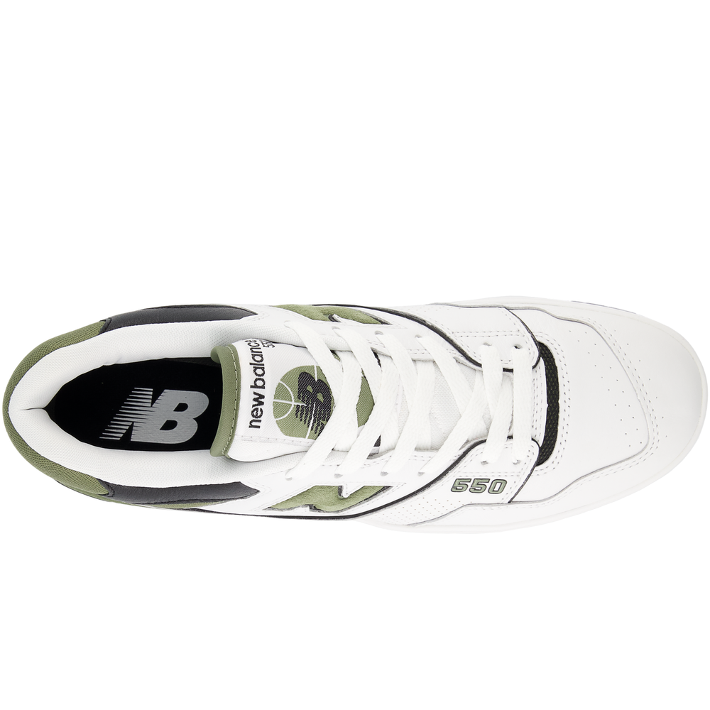 Unisex topánky New Balance BB550DOB – biele