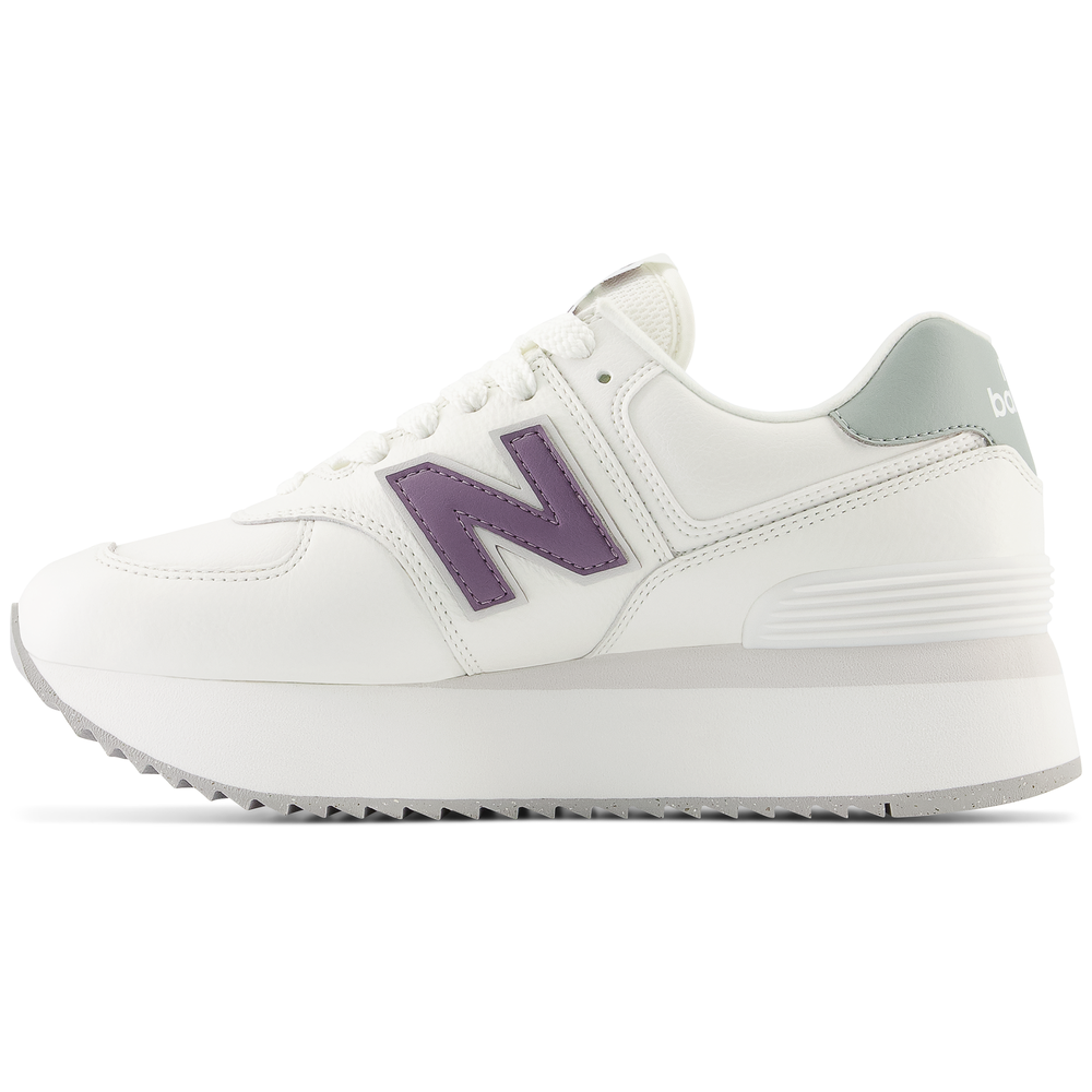 Dámske topánky New Balance WL574ZFG – biele