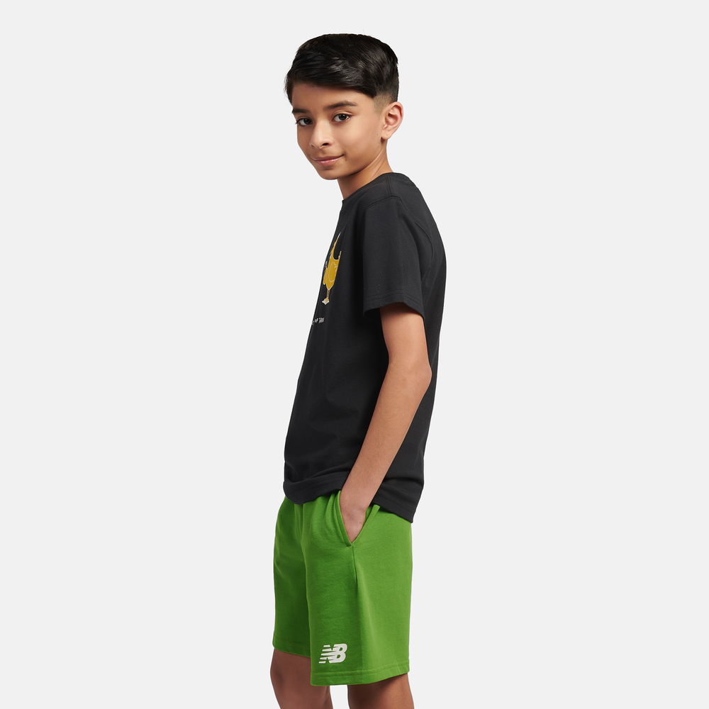 Detské tričko New Balance LAKB0257BK – čierné