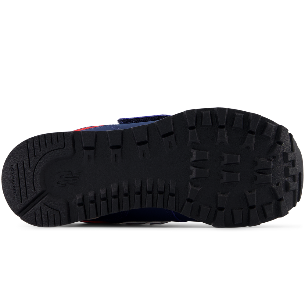 Detské topánky New Balance PV574KIK – tmavomodrá