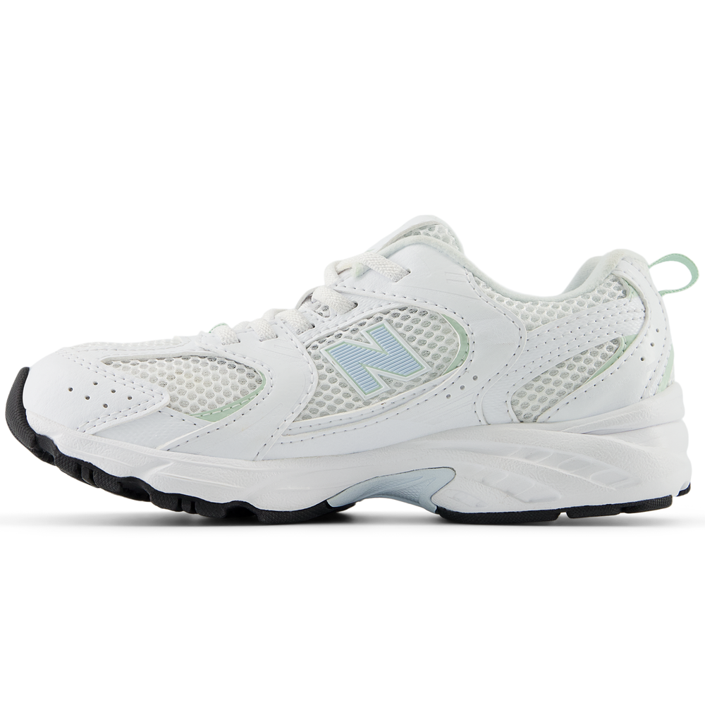 Detské topánky New Balance PZ530SP – biele