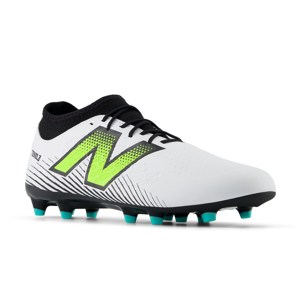 Pánske kopačky New Balance TEKELA MAGIQUE FG V4+ ST3FH45 – biele