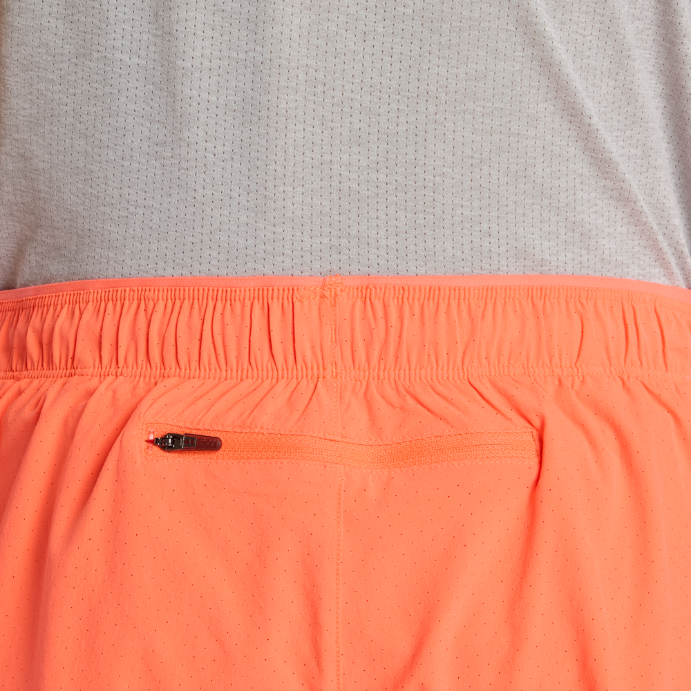 Pánske šortky New Balance MS41286AAE – oranžová