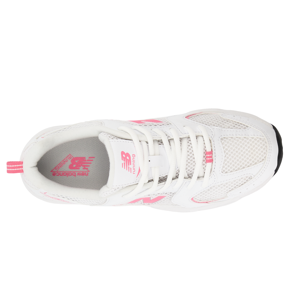 Detské topánky New Balance GR530CL – biele