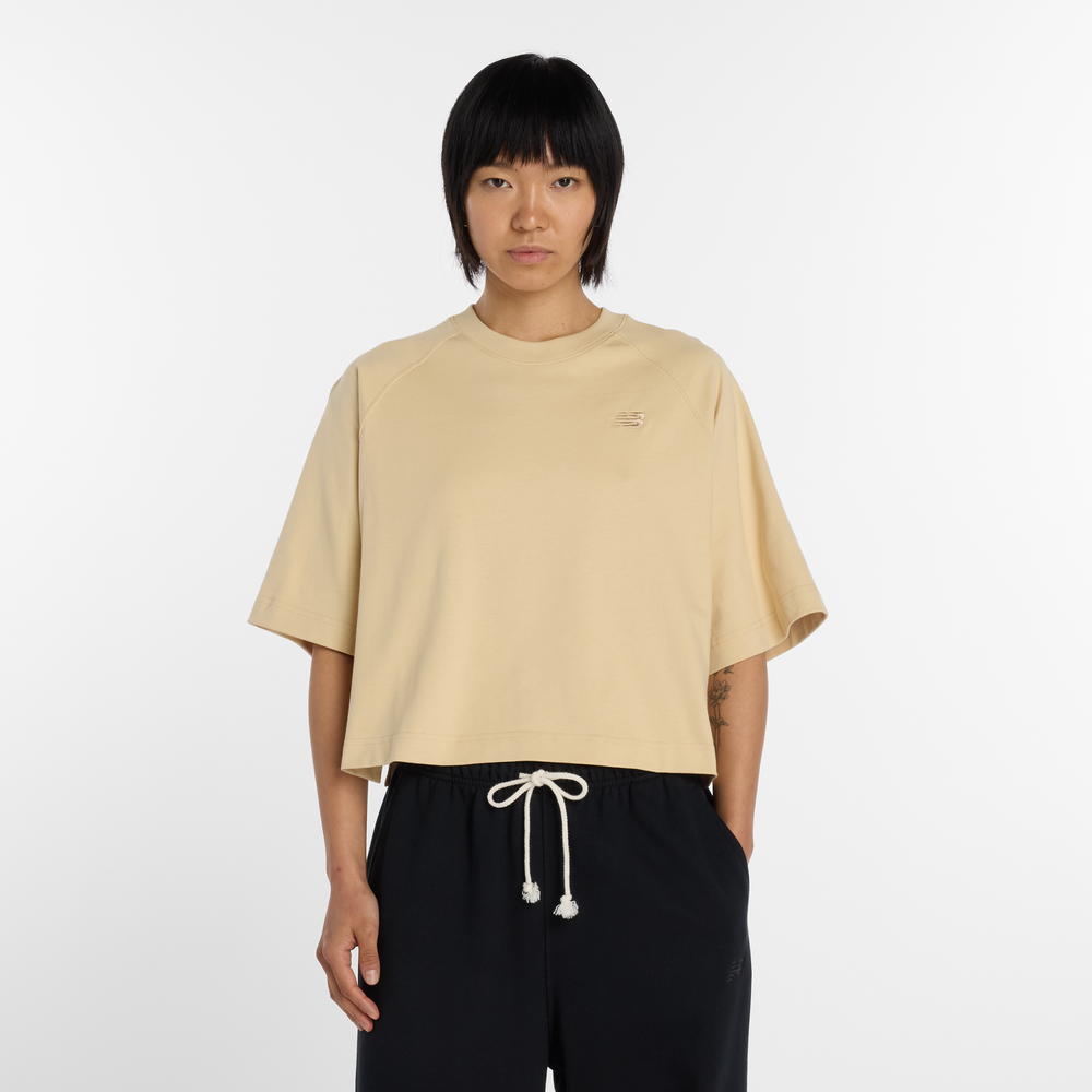 Dámske tričko New Balance WT6147DDABC – žlté