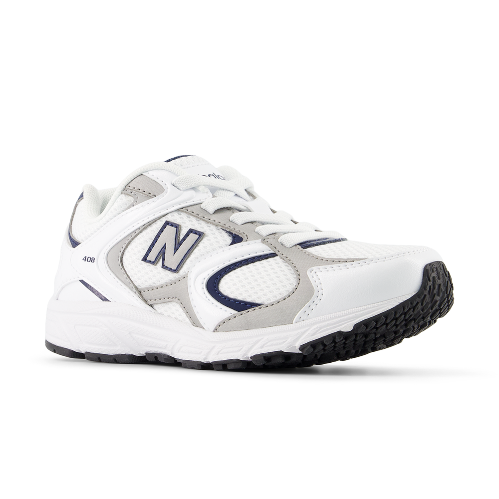 Detské topánky New Balance P4082XM – biele