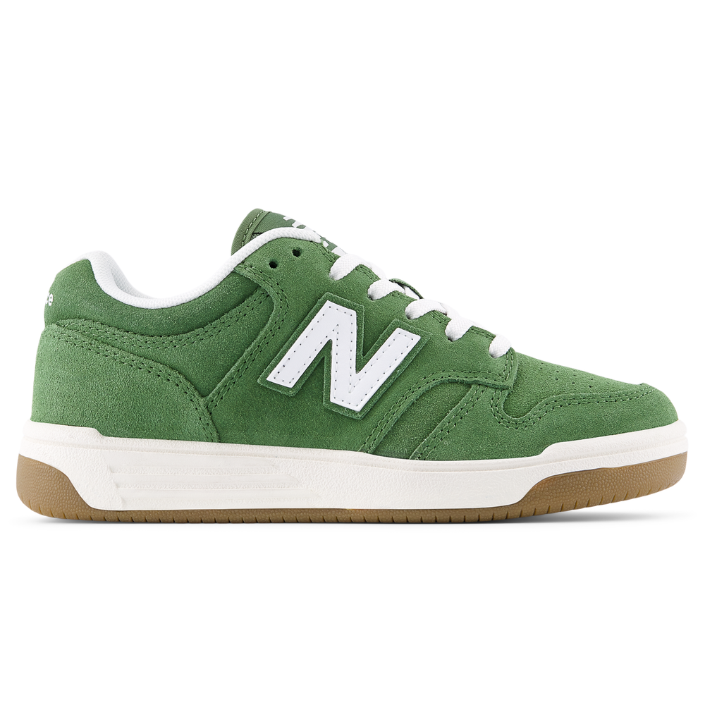 Detské topánky New Balance PSB480SA – zelené