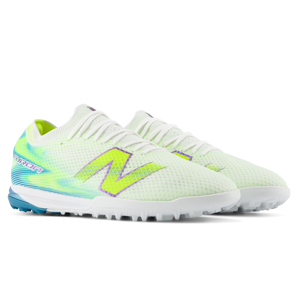 Pánske turfy New Balance FURON ELITE TF V9 UF1T7Q6 – biele