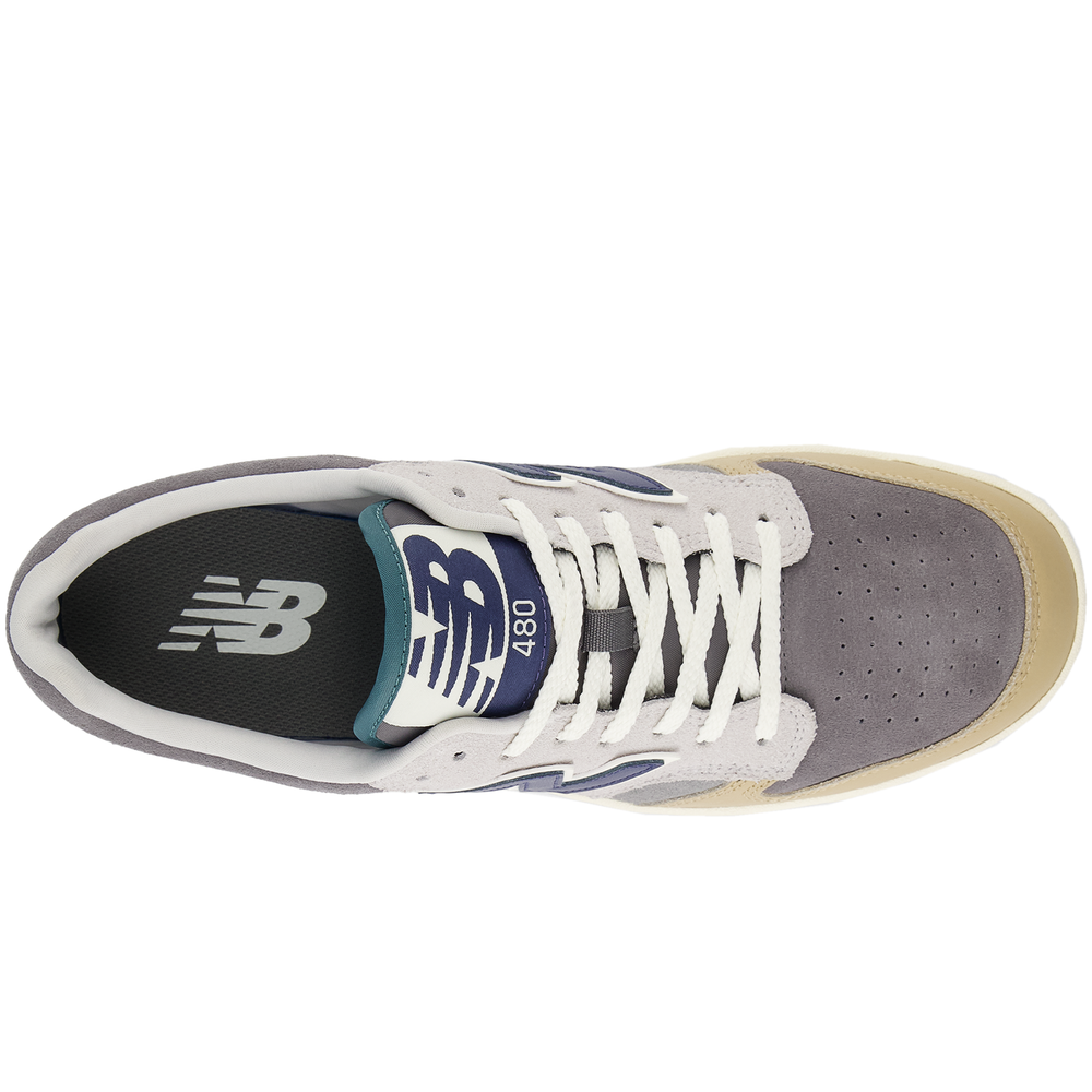 Unisex topánky New Balance BB480LGB – sivé