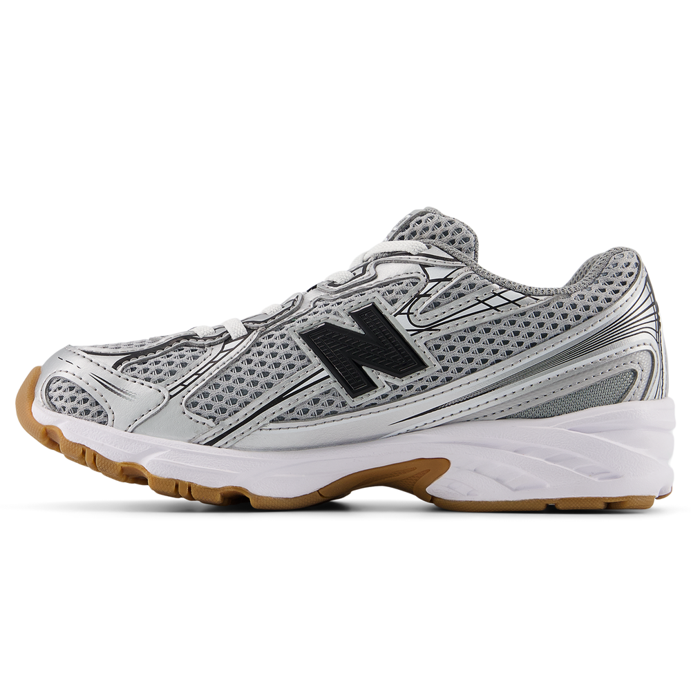 Detské topánky New Balance PZ740GB – sivé